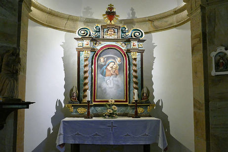 Neue Altarbeleuchtung in der Weingartenkapelle